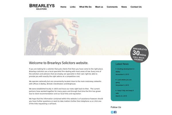 Enfold theme site design template sample