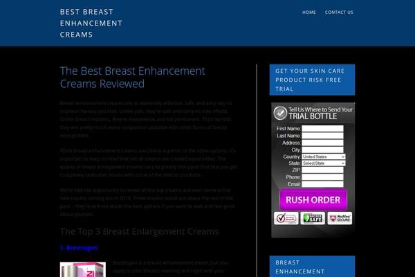 Hostmarks theme site design template sample