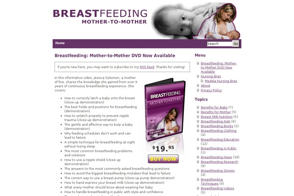 breastfeedingbasics.info site used Semiologic