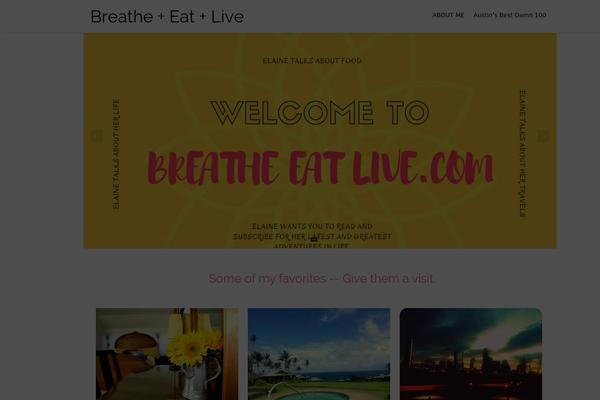 Hathor theme site design template sample