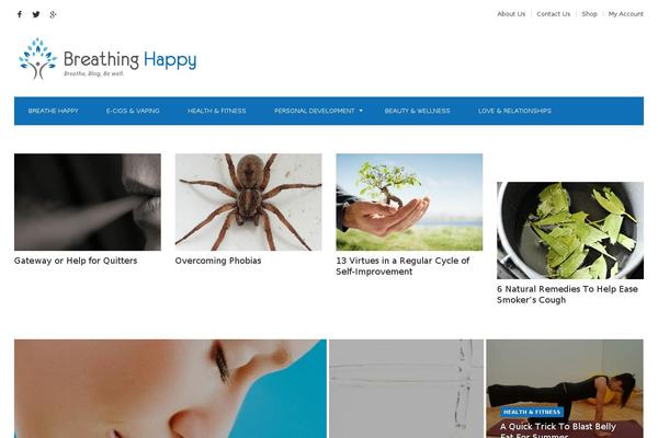 breathinghappy.com site used Hush