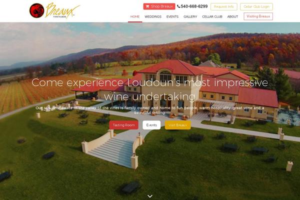 breauxvineyards.com site used Breauxvineyards