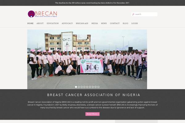 brecan.org site used Nature
