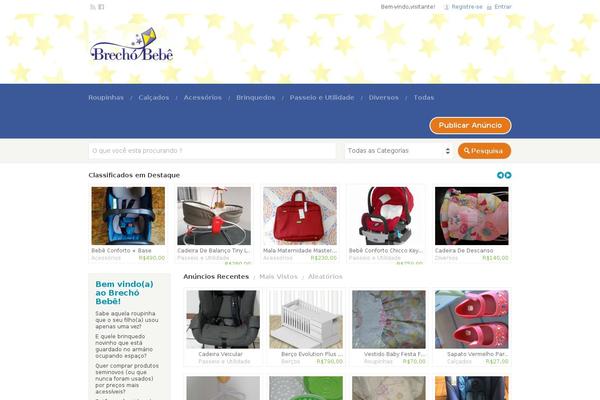 ClassiPress theme site design template sample