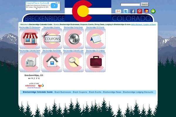 Default theme site design template sample