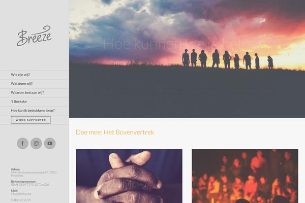 Site using The Events Calendar plugin