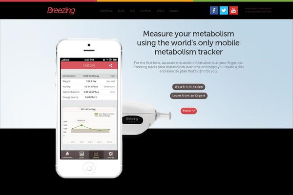 breezing.com site used Breezing