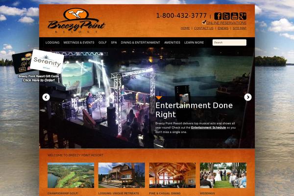 Site using Cherry-blog-layouts plugin