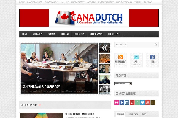 avenue theme site design template sample