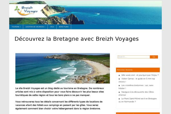 Profound theme site design template sample