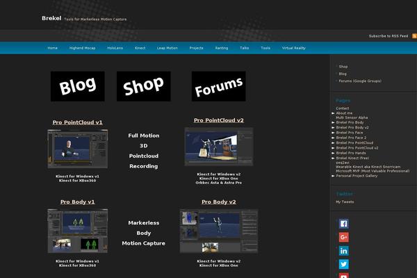 deCoder theme site design template sample