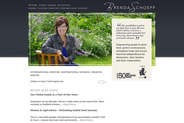 brenda theme websites examples