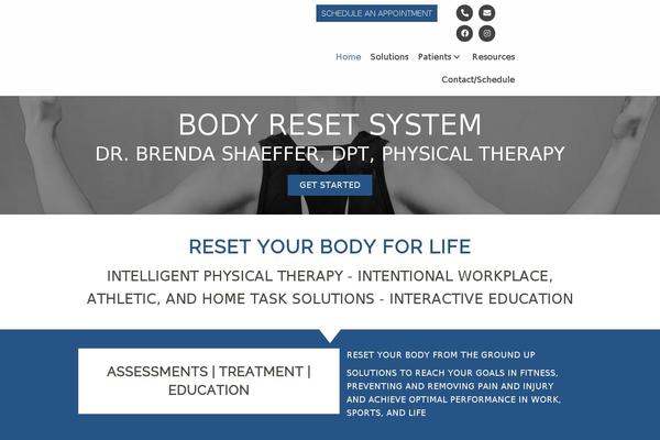brendashaeffer.com site used Beaver Builder