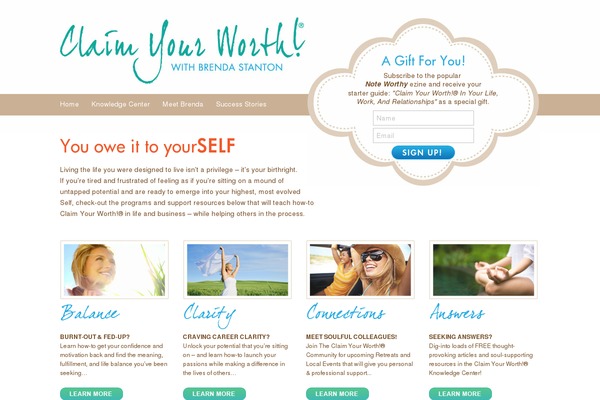 brendastanton.com site used Claimyourworth