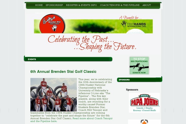 Starkers theme site design template sample