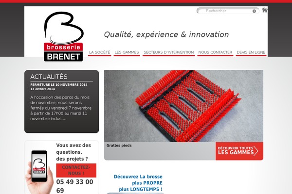 brenet.fr site used Brenet