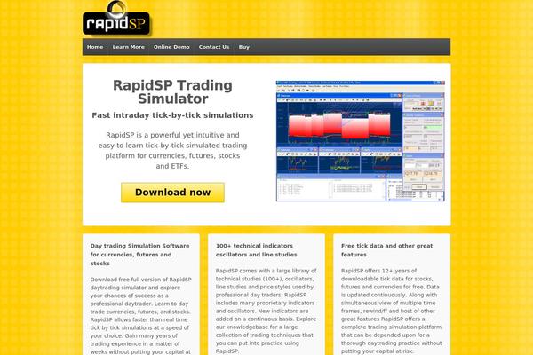Responsive theme site design template sample