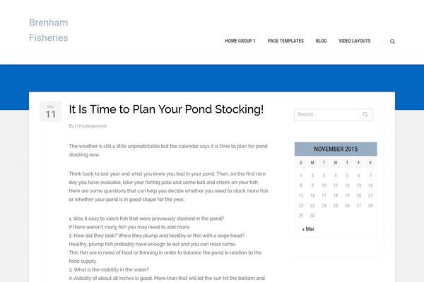 Pressive theme site design template sample