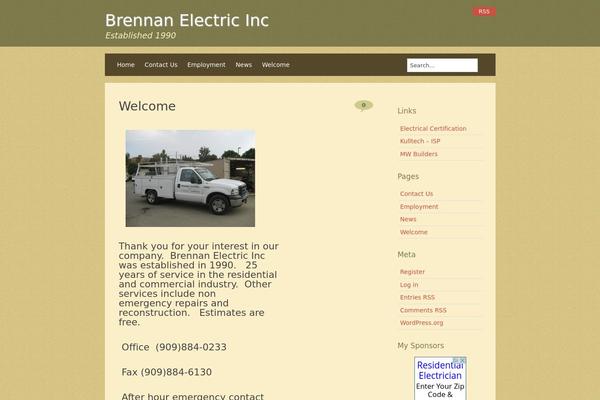 brennanelectricinc.com site used Earthly