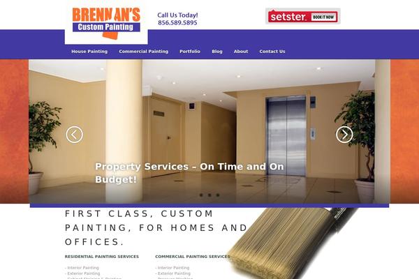 Athena theme site design template sample