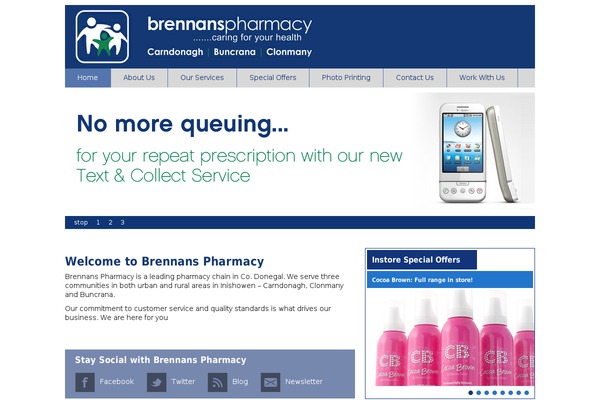 brennanspharmacy.com site used Brennans