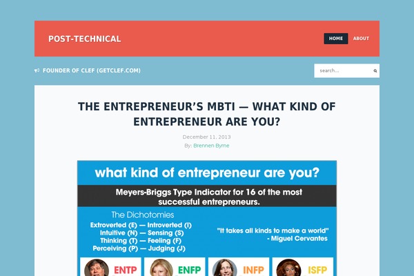brennenbyrne.com site used Thoughts