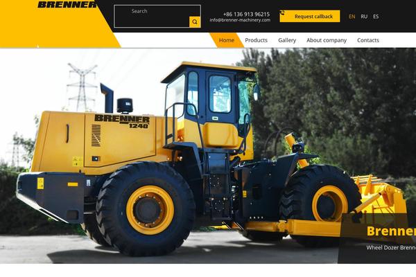 brenner-machinery.com site used Brenner