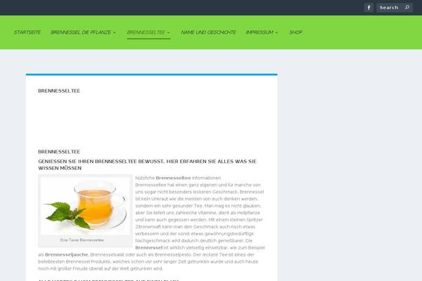 Site using Cool-facebook-widget plugin