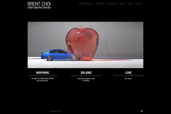 Clique theme site design template sample