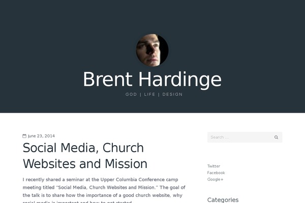 Highwind theme site design template sample
