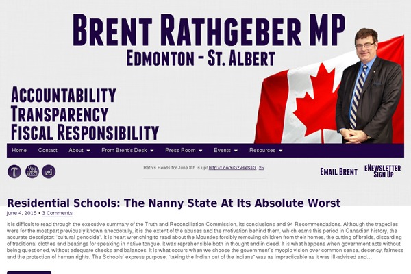brentrathgeber.ca site used Gridiculous