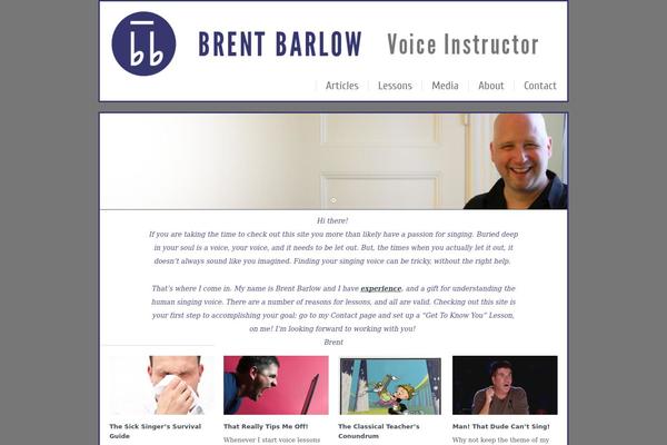brentrocks.com site used Knead