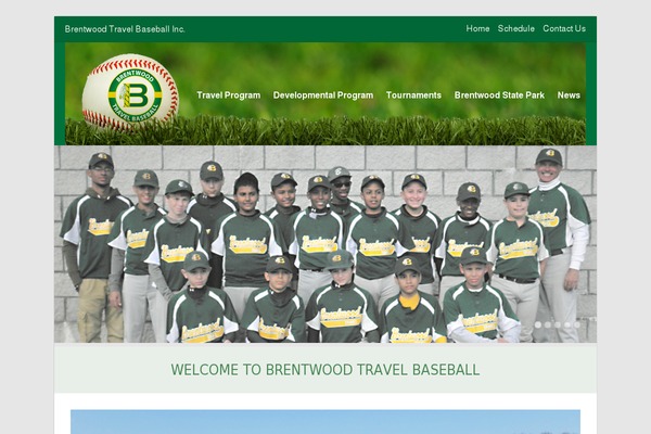 Gather theme site design template sample