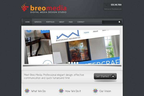 Neptune theme site design template sample