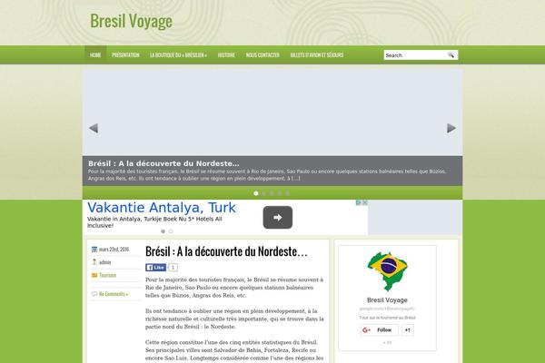 TemplateGreen theme websites examples