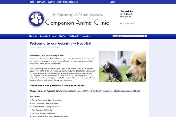 bretgreenbergdvm.com site used Webster1