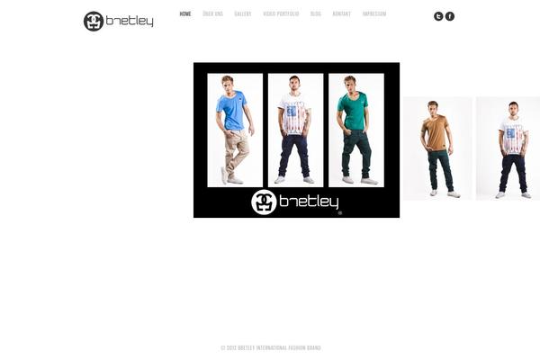 Core theme site design template sample