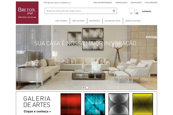 Breton theme websites examples