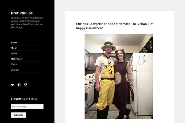 Twenty Fifteen theme site design template sample