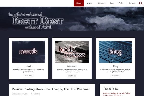 Radiate theme site design template sample