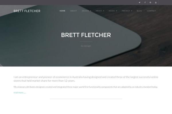 LiveRide theme site design template sample