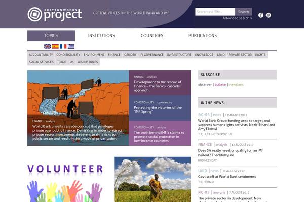 Site using Tabs Shortcode and Widget plugin