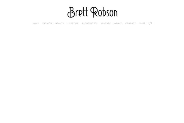 brettrobson.com site used Brett