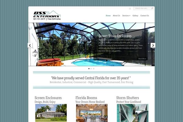 Chameleon theme site design template sample