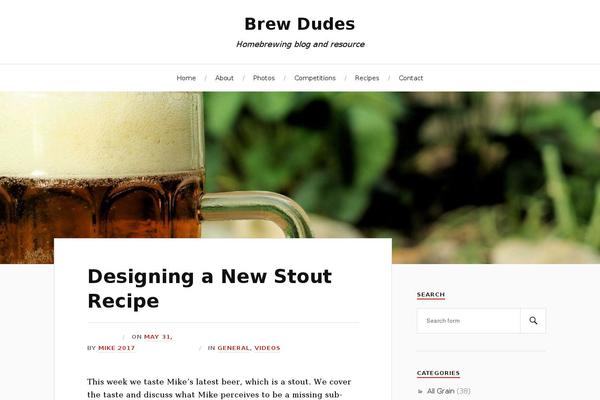 Lovecraft theme site design template sample