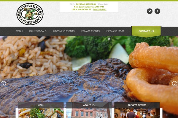 Bistro-responsive_foodie_app-theme theme site design template sample