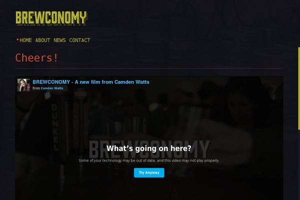 brewconomy.com site used Brew