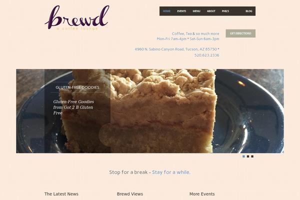 Feast theme site design template sample