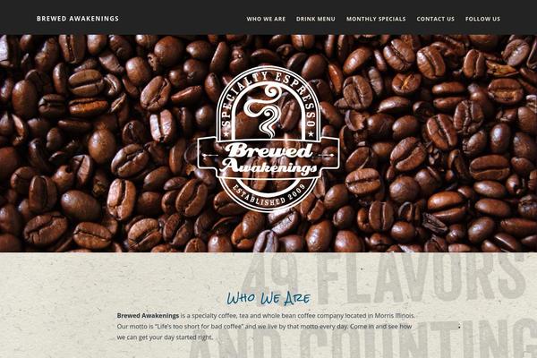 X | The Theme theme site design template sample