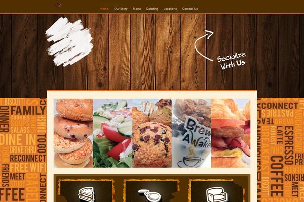 Kube theme site design template sample